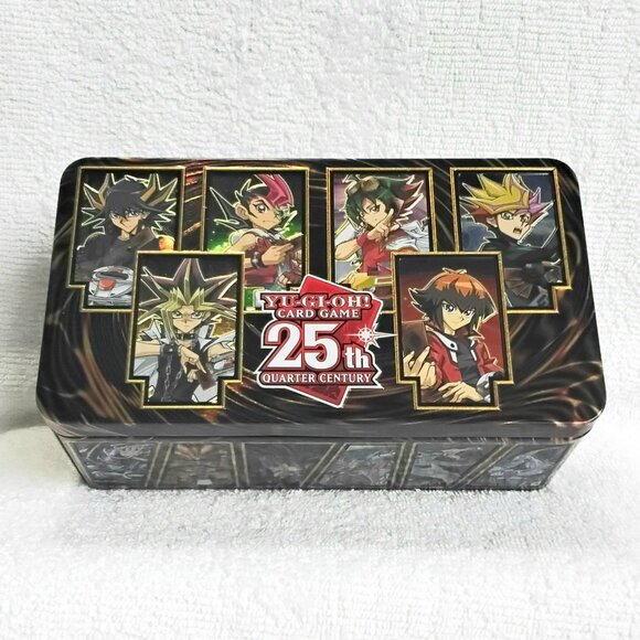 NM/M Yu-Gi-Oh! English Edition 1st Edition 25th Anniv. Tin of Dueling Heroes!! - Picture 1 of 8